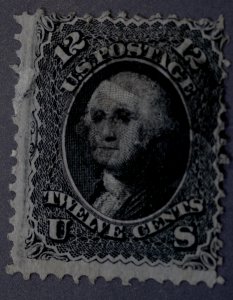 United States #97 12 Cent Washington Used Grill 9x16