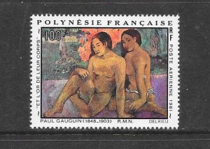 FRENCH POLYNESIA #C184  ART THE GOLD OF THEIR BODIES GAUGUIN  MNH