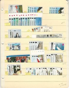 South Georgia Stamp Collection, #166//247 Mint NH Sets, 1993-1999, JFZ