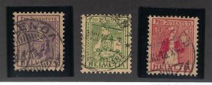 Switzerland SC B4-B6 Used F-VF SCV$78.00...Take a Look!