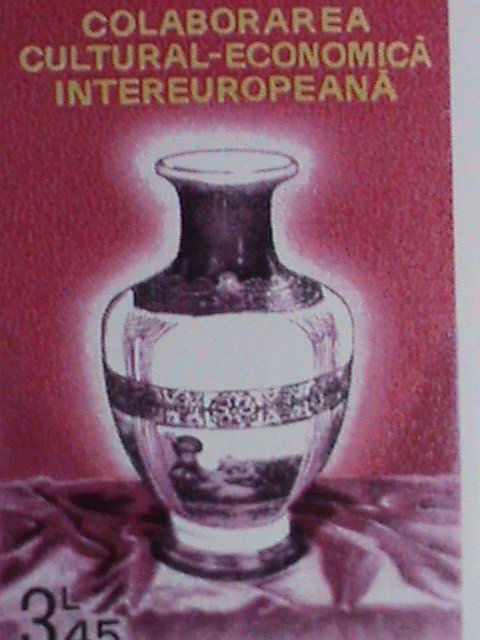 ​Romania Stamp:1976: Intereuropa Cultural Economic S/S sheet #18