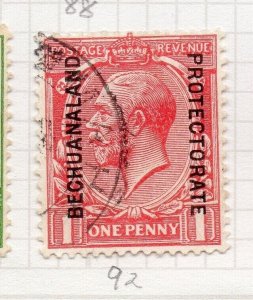 British Bechuanaland 1925 Early Issue Fine Used 1d. Optd NW-201151