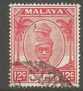 MALAYA, 122,  U, SULTAN YUSSUF