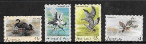 Australia #1203-06 MNH Set of 4 Single Collection / Lot