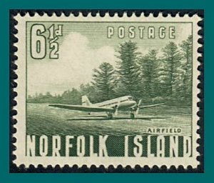 Norfolk Island 1953 Aircraft, mint  #14,SG14