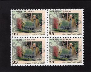 3338 Olmsted, MNH blk/4