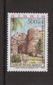 Cyprus  Turkish   #22   MNH   1975  historical sites and landmarks 500m