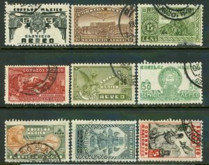 Mexico C170-C177A USED BIN $2.00