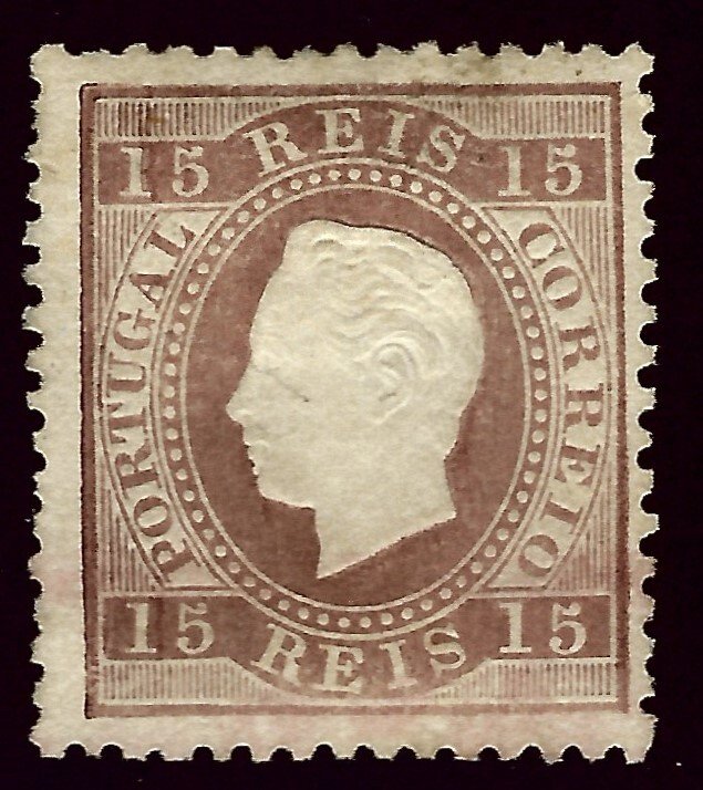 Portugal SC#38 Used (perhaps Unused) F-VF hr SCV$29.00...Worth a close look!!