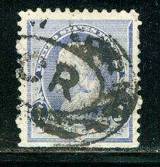 United States Scott # 219, used