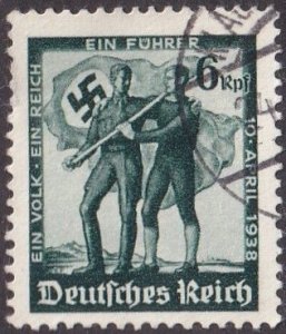 Germany #484 Used