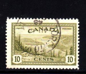 CANADA #269  10 CENT  GREAT BEAR LAKE    USED   c