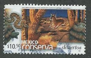 Mexico  Scott 2375  Used  desert, cats, reptile