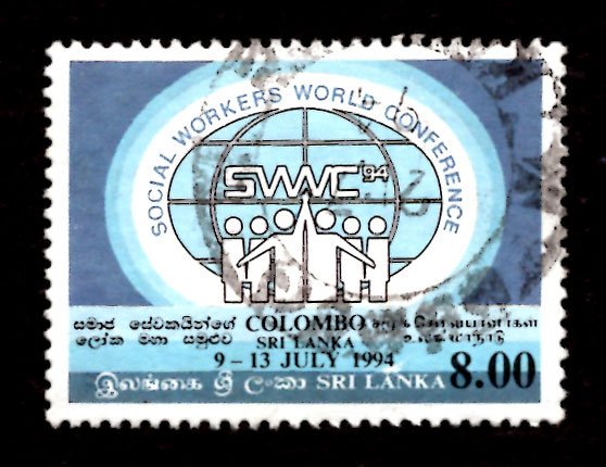 Sri Lanka 1994 World Conf. Federation of Social Workers, Colombo 8r Sc.1104 (#5)