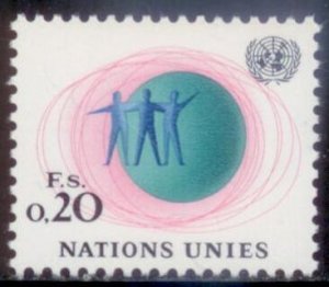 United Nations Geneva 1969 SC# 3 MNH-OG E124