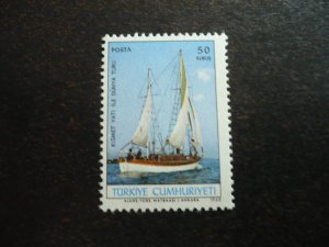 Stamps - Turkey - Scott# 1777 - Mint Hinged Set of 1 Stamp