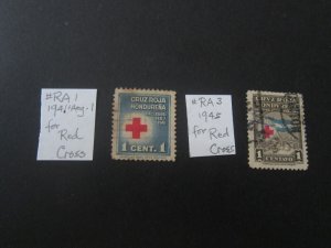 Honduras Red Cross,TB,Nurse,Doctor,Charity stamp FU