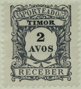 AlexStamps TIMOR #J2 FVF Mint 