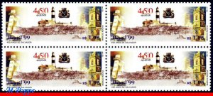 2708 BRAZIL 1999 SALVADOR CITY, LIGHTHOUSE, CHURCHES, MI# 2935 C-2192, BLOCK MNH