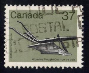 Canada #927 Wooden Plow, used (0.20)