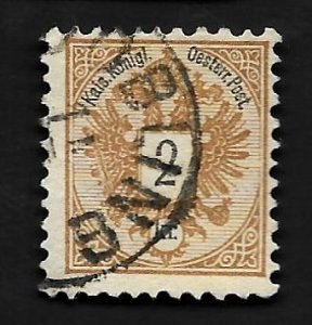 Austria 1883 - U - Scott #41