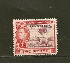 Gambia 135A Elephant Mint Hinged