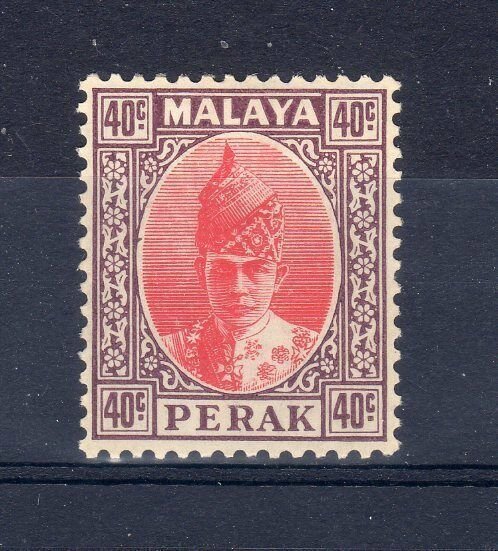 Malaysia - Perak 1938-41 40c MM