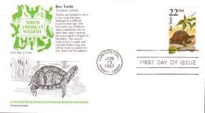 #2326 Box Turtle Aristocrat FDC