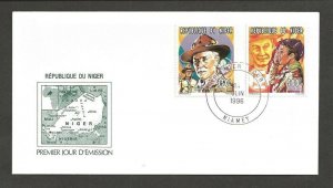 1996 Niger Boy Cub Scout BadenPowell FDC