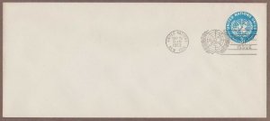 UN # U1 Uncacheted Pre Stamped Postal Stationery FDC - I Combine S/H