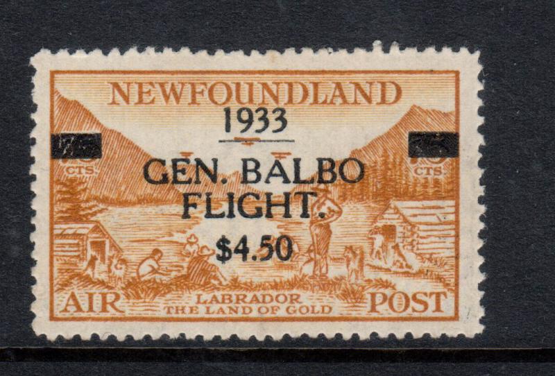 Newfoundland #C18b Very Fine Never Hinged **With Certificate**