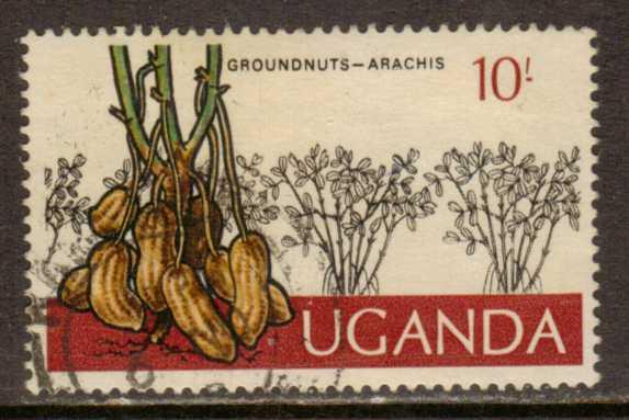 Uganda  #144  used  (1975)  c.v. $1.10