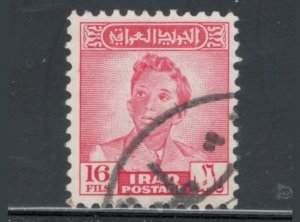 Iraq 1951 King Faisal II 16f Scott # 136 Used