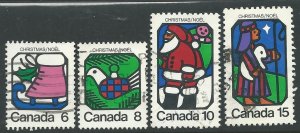 Canada  625-628   Used