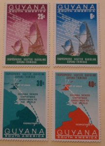Guyana 64-7 MNH Space Topical Cat $1.00 Full Set
