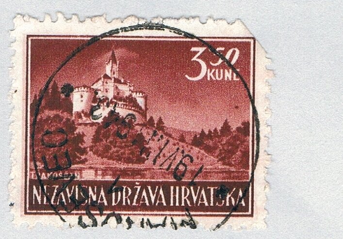 Croatia 54 Used Castle 1943 (BP85728)