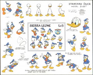 Sierra Leone #657-665, Complete Set(10), 1984, Disney, Never Hinged