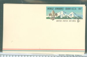 US UXC7 1967 9 World Jamboree Idaho postcards