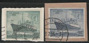 Germany Berlin Scott # 9N113 - 9N114, used, opp