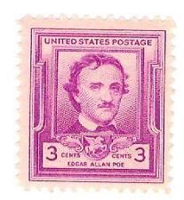 SCOTT # 986 EDGAR ALLAN POE SINGLE MINT NEVER HINGED !!