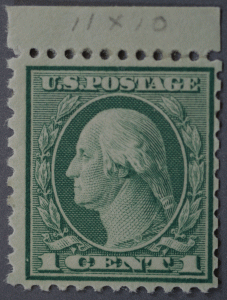 United States #538 1 Cent Washington MNH w/ Selvedge