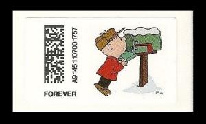 US CVP93 Charlie Brown Christmas Kiosk ATM forever single (1 stamp) MNH 2015