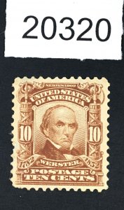 MOMEN: US STAMPS # 307 MINT OG H LOT # 20320