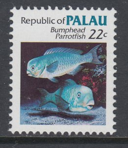 Palau 76 Fish MNH VF