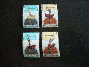 Stamps - Malaysia - Scott# 277-280 - Mint Hinged Set of 4 Stamps