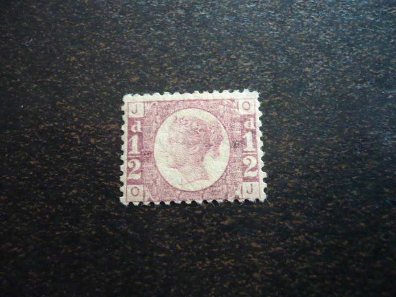 Stamps - Great Britain - Scott# 58 - Plate 8 - Used Part Set of 1 Stamp