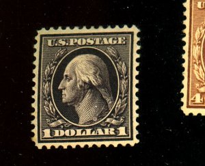 U.S. #342 MINT F-VF OG HR Cat $450