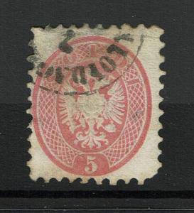 Lombardy Venetia SC# 22 Used in Turkey / Few Top Perf Thins - S3000