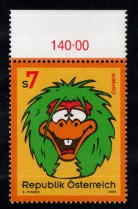 Austria Scott 1820 MNH** Confetti Children's TV Character