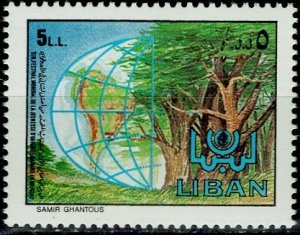 Lebanon; 1988: Sc. # 496: MNH Cpl. Set